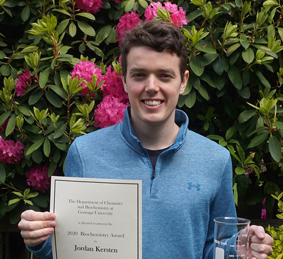 Portrait of Joey Nichols Biology Major