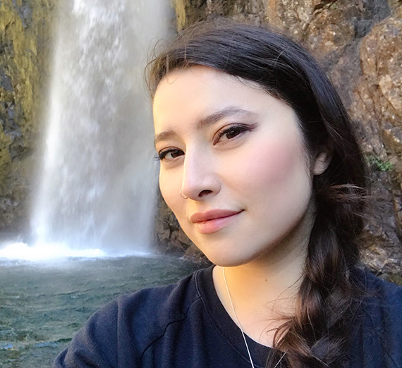 Portrait of Julia Drexelius, Gonzaga University's 2020 recipient of the Peter G. Pauw Award for Distinction in Biology.