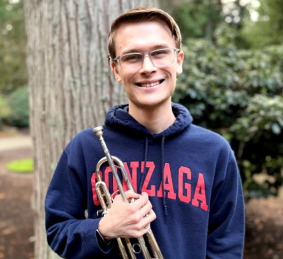Kyle Jenkins, Gonzaga music student