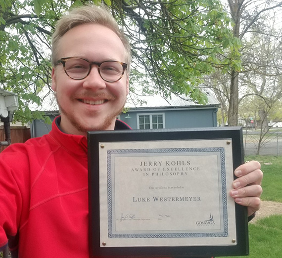 Laurel Cinti is the Gonzaga University 2020 recipient of the Criminology Award.