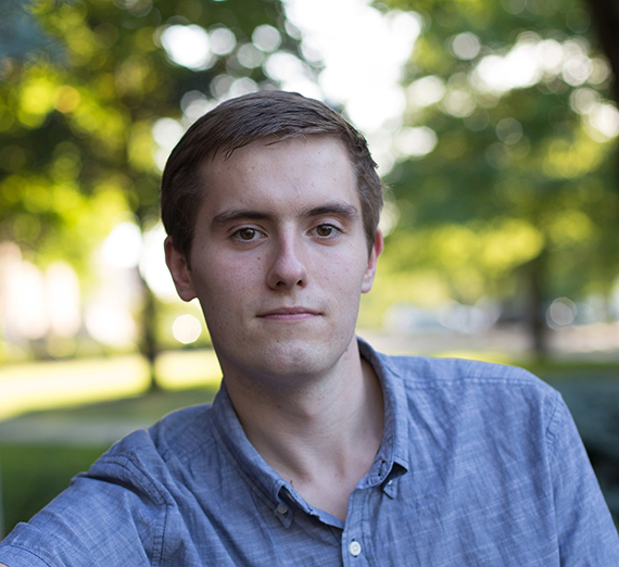 Portrait of Nathan Nelson, Theatre Arts major