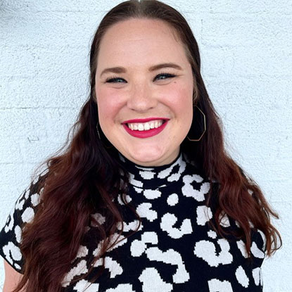 Picture of Claire Le Poullouin smiling 