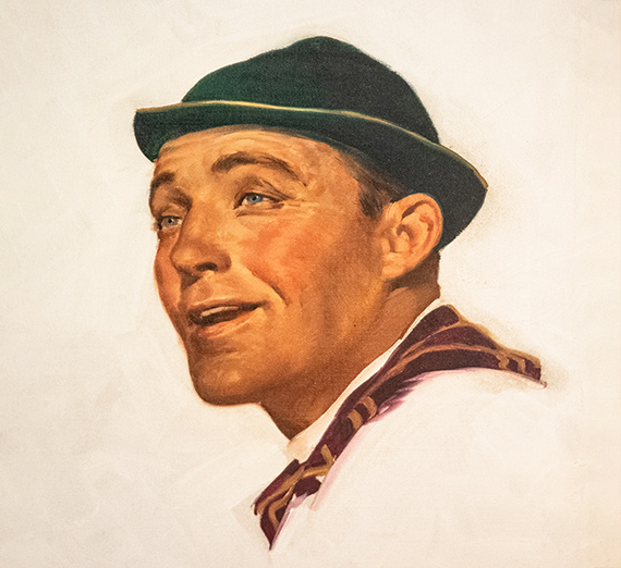 Rockwell painting of Bing Crosby