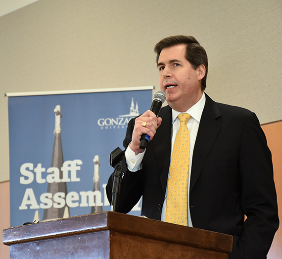 Gonzaga President Thayne McCulloh