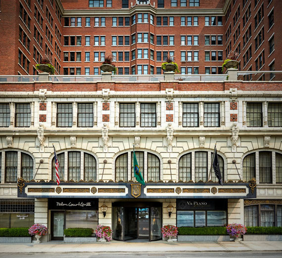 The Historic Davenport Hotel in downtown Spokane, Washington