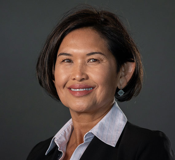 Teresa Dominguez is on the board of trustees for Gonzaga University. 