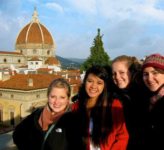 students in florence italy 