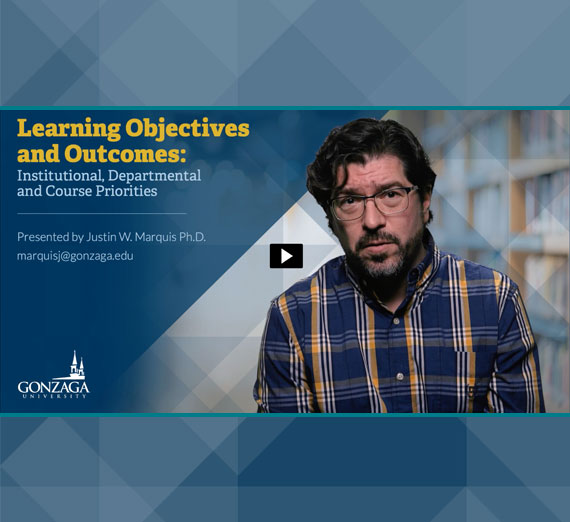 IDD Learning Objectives and Outcomes - Institutional Departmental and Course Priorities video screenshot