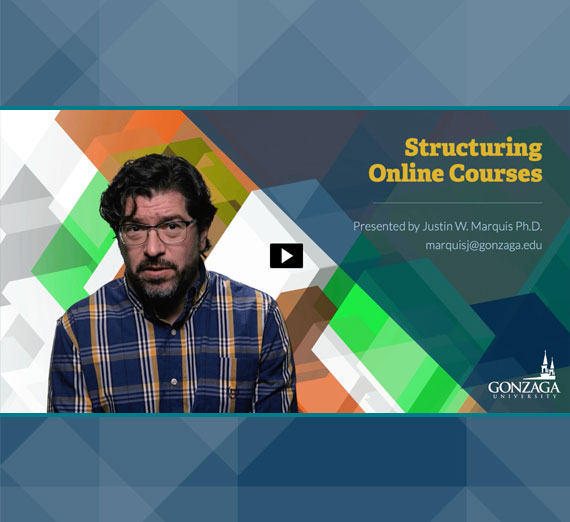 IDD Structuring Online Courses video screenshot