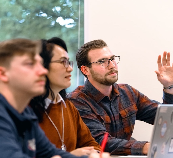 Students in Accounting class