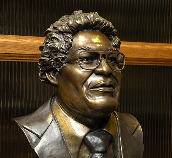 Statue of Carl Maxey