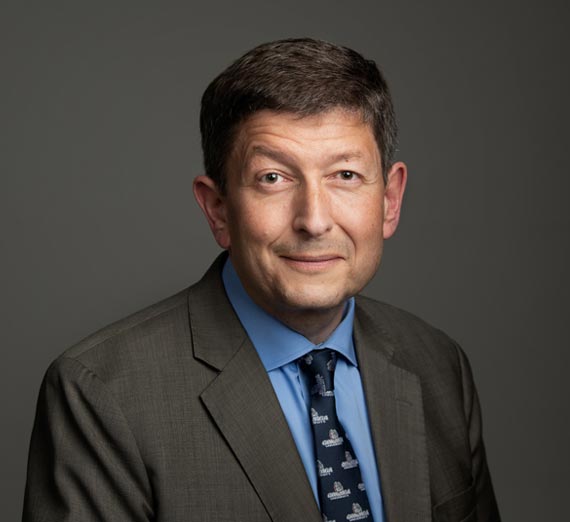 Portrait of Dr. Sacha E. Kopp, announced as Provost of Gonzaga University in April 2022