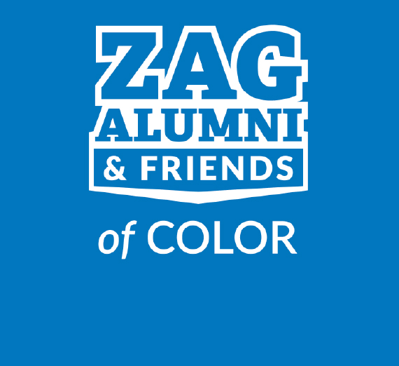 ZAG ALUMNI & FRIENDS Alumni of Color affinity community logo