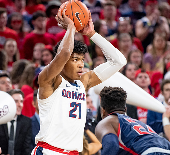 Rui Hachimura, Gonzaga University