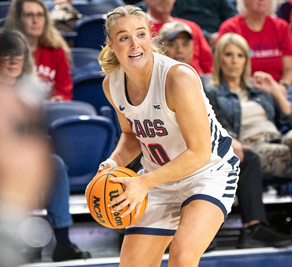 Gonzaga women's basketball player Tayla Dalton