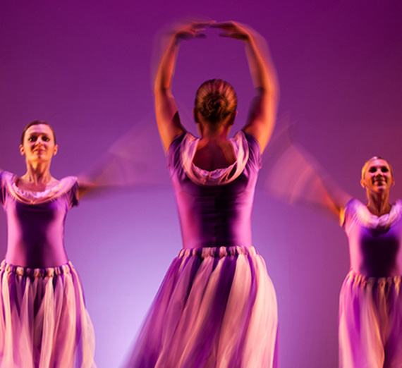 Members of the Boundless Dance Club perform.