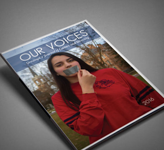 "Our Voices" journal cover, 2016 edition