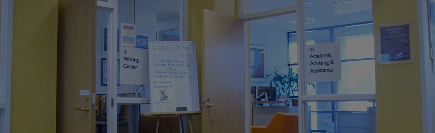 CSAS (Center Student Academic Success) Jumbotron