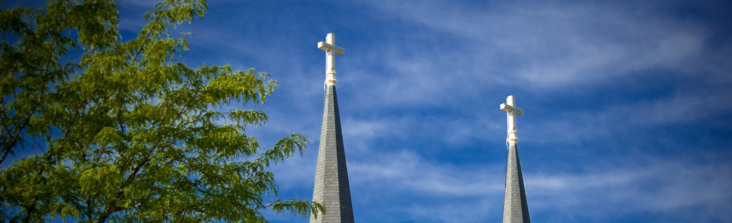St. Aloysius spires