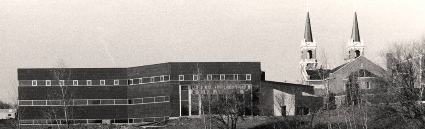  Jepson Center across Lake Arthur 1987