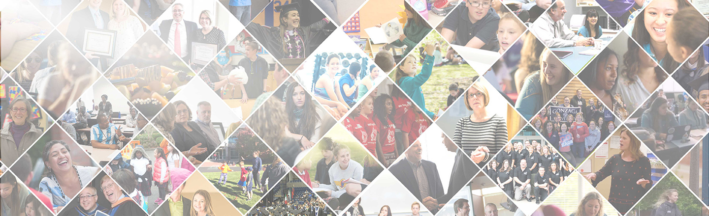 Collage of pictures from school of education