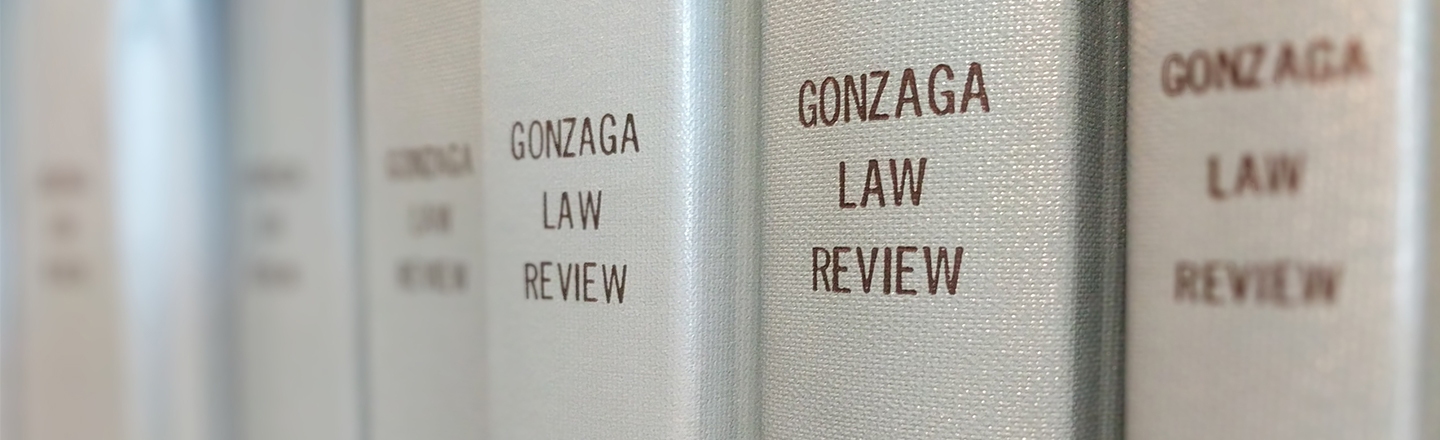 Gonzaga Law Review books