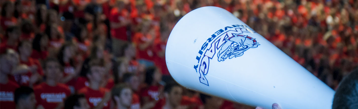 cheering at orientation 