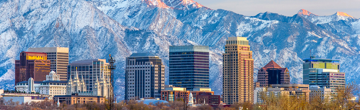 Salt Lake City skyline 