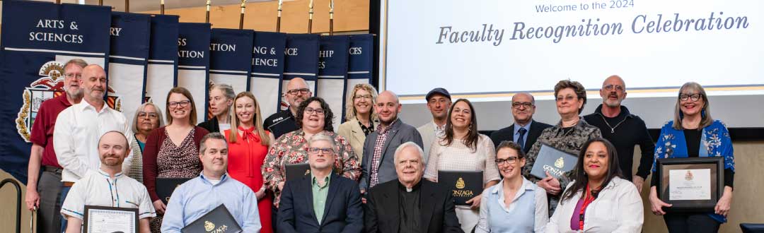 Faculty at the 2024 Faculty Recognition Celebration