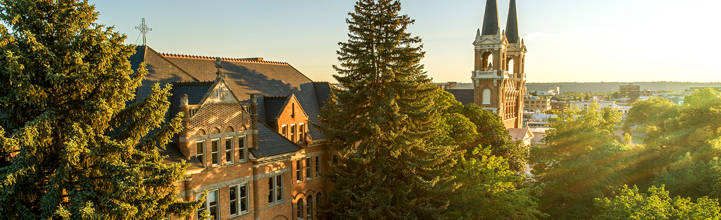 View of Gonzaga University Campus
