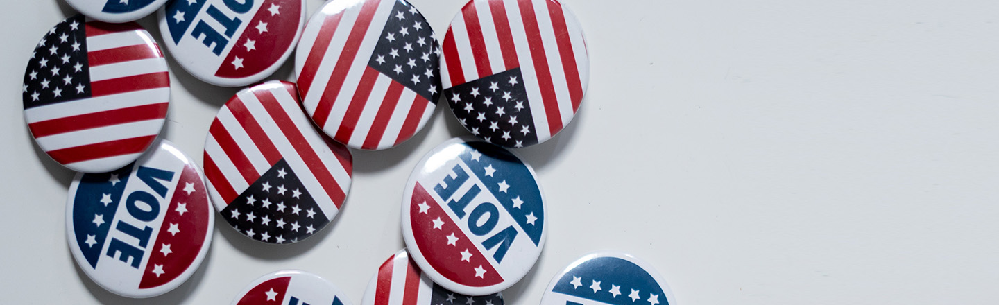 Voter Education Pins
