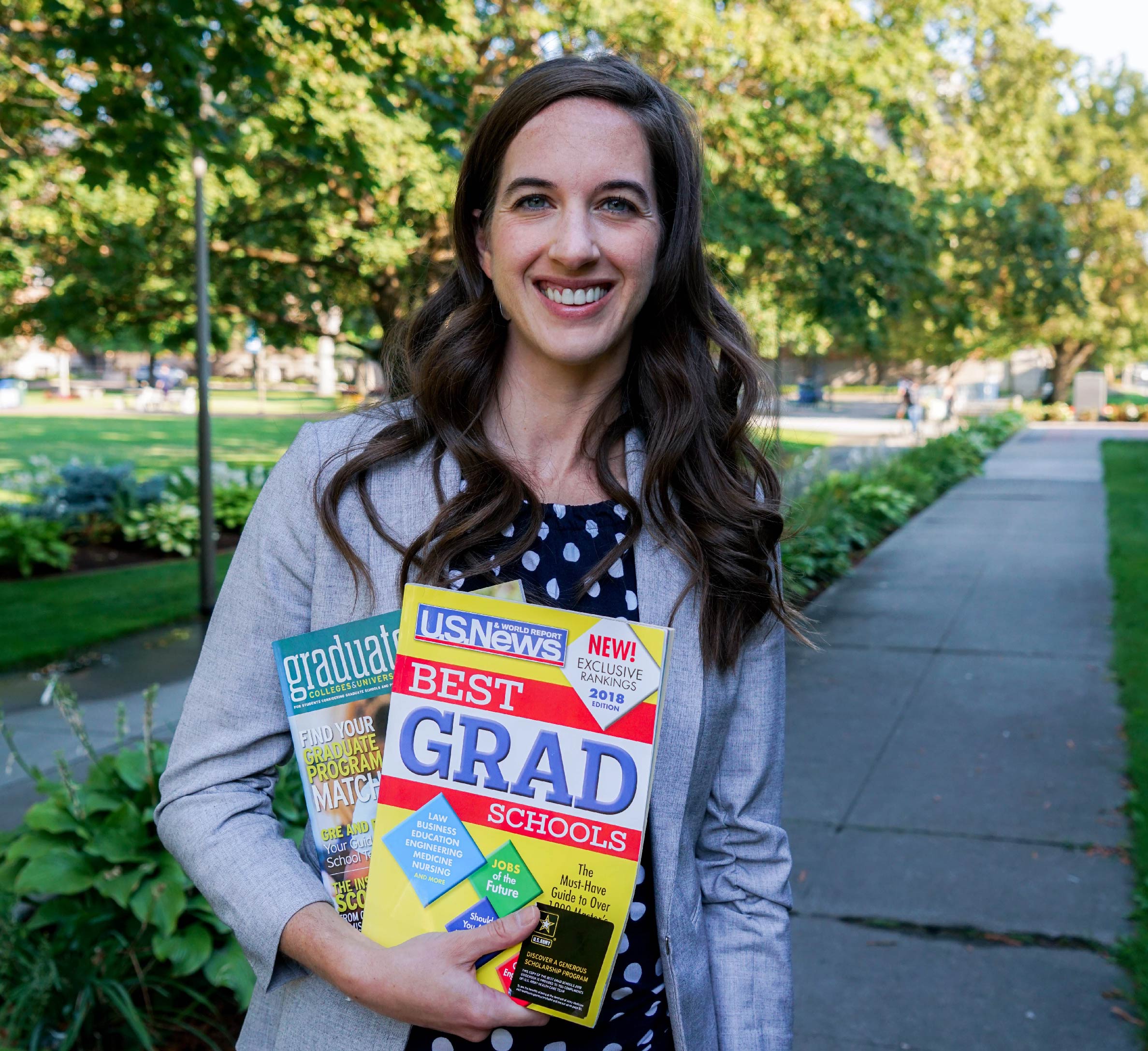 Katherine Brackmann headshot as new Graduate School Manager