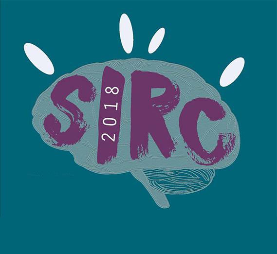 logo for 2018 SIRC, with brain