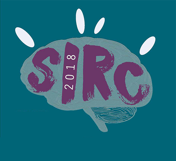 logo for 2018 SIRC, with brain 