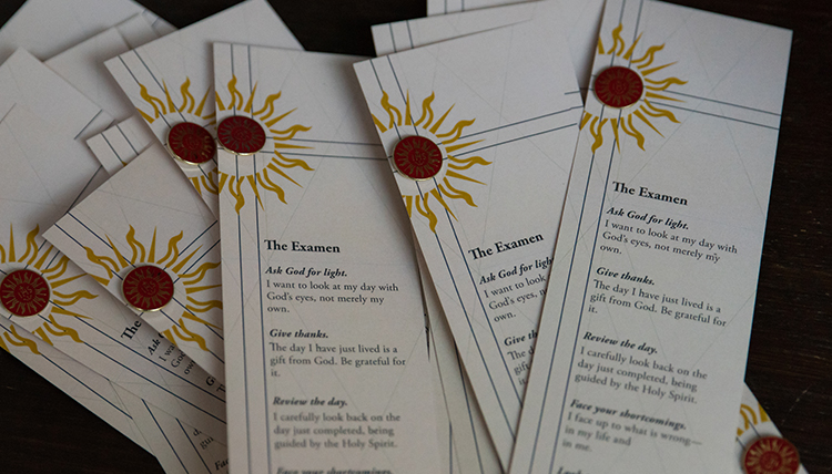 bookmarks include the steps of a personal examen reflection