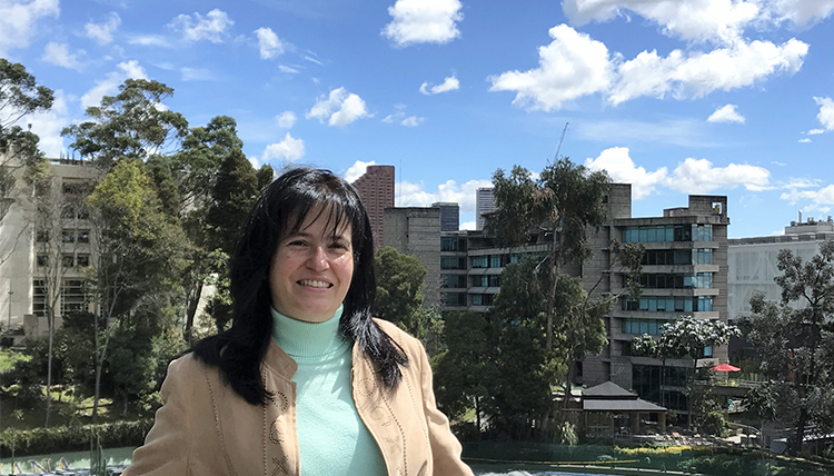 Colombian student Maria Jose Gutierez.