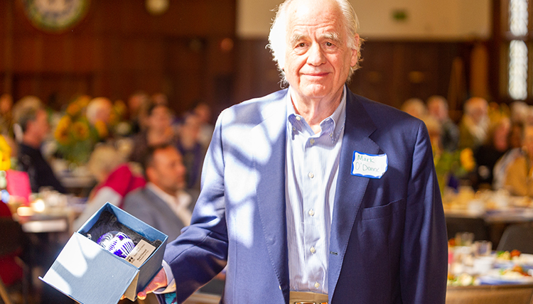 Mark ODonnell at awards ceremony