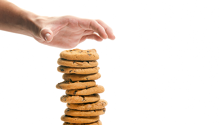 stack of cookies