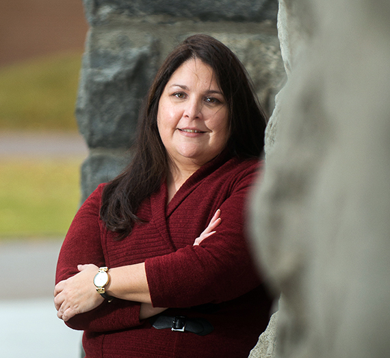 Laurie Arnold, associate professor of history, leads Gonzaga’s Native American studies program. (GU photo) 