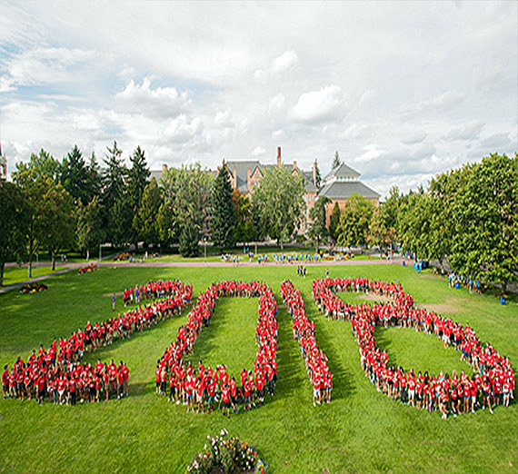 Freshman class members for the year 2018