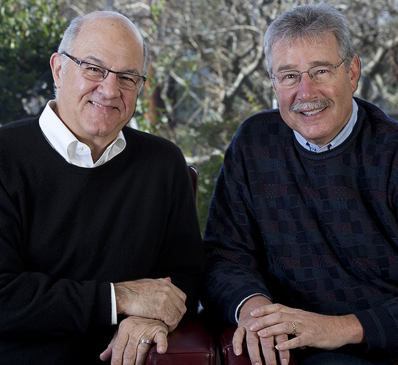 (from left) James Kouzes and Barry Posner