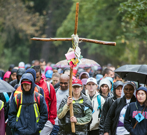 A scene from a previous year's Pilgrimage. 