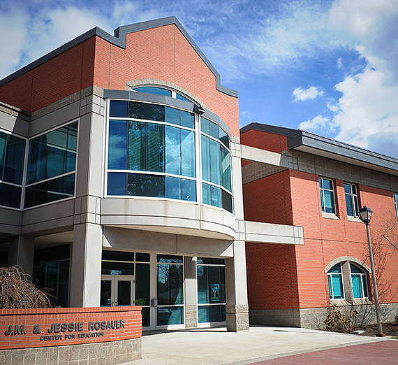 The J.M. and Jessie Rosauer Center for Education. Gonzaga photo. 