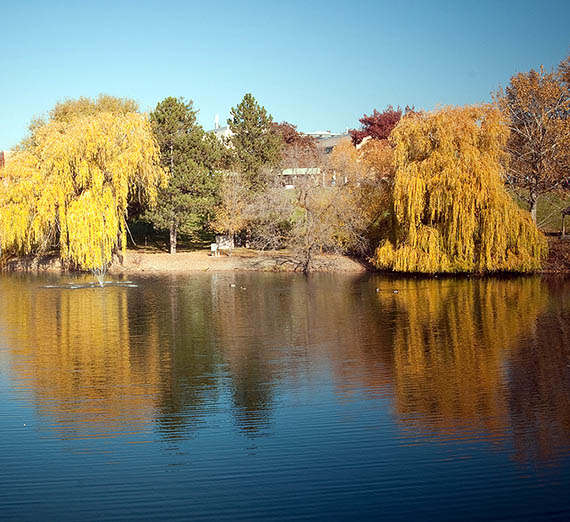 The Spokane River.  GU photo