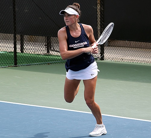 Sophie Whittle. Photo courtesy Intercollegiate Tennis Association