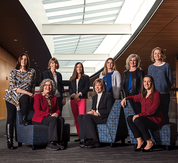 Some of Gonzaga's leaders and experts in the field of women in leadership