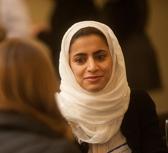 muslim woman with white headress