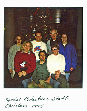 Special Collections Staff Christmas 1995