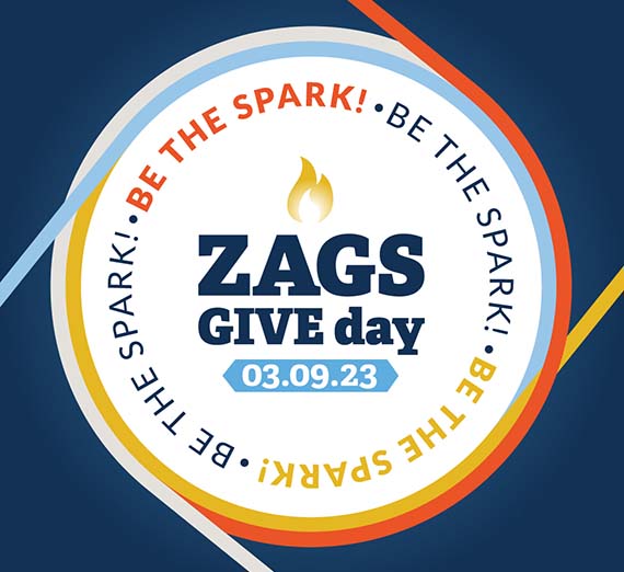 Zags Give Day graphic 03-09-23