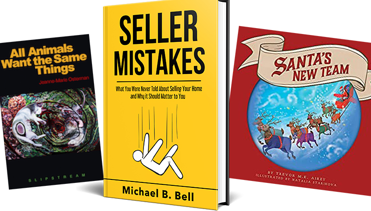 covers of three books